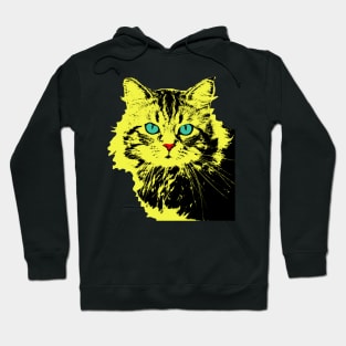 Cat yellow Hoodie